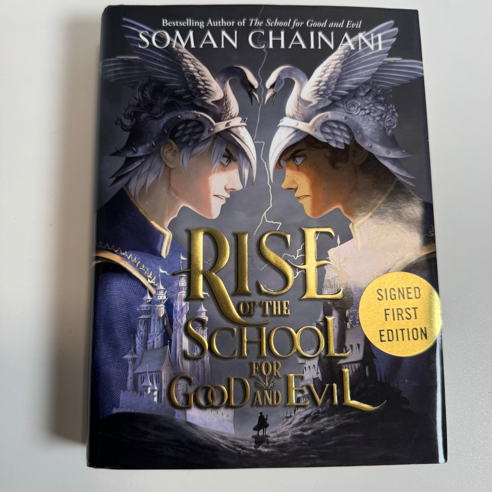 Rise of the School for Good and Evil Soman Chainani Signed First Edition HC
